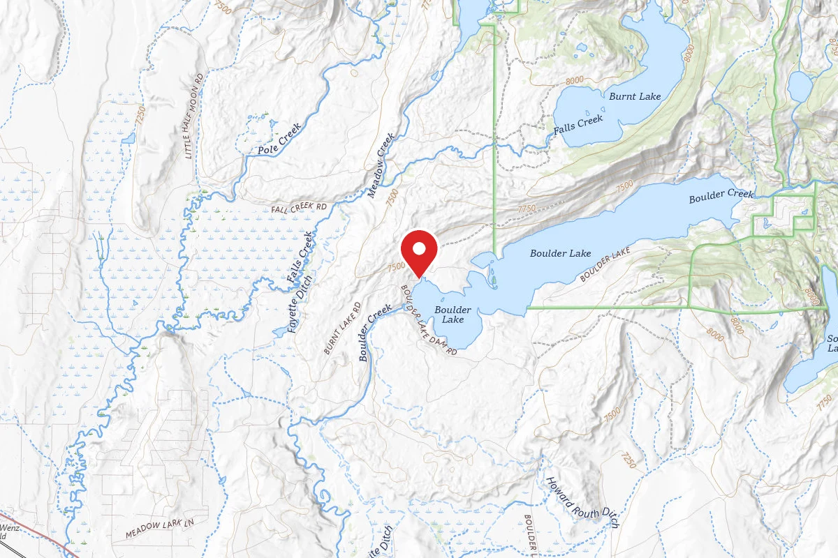 North Boulder Lake Campground