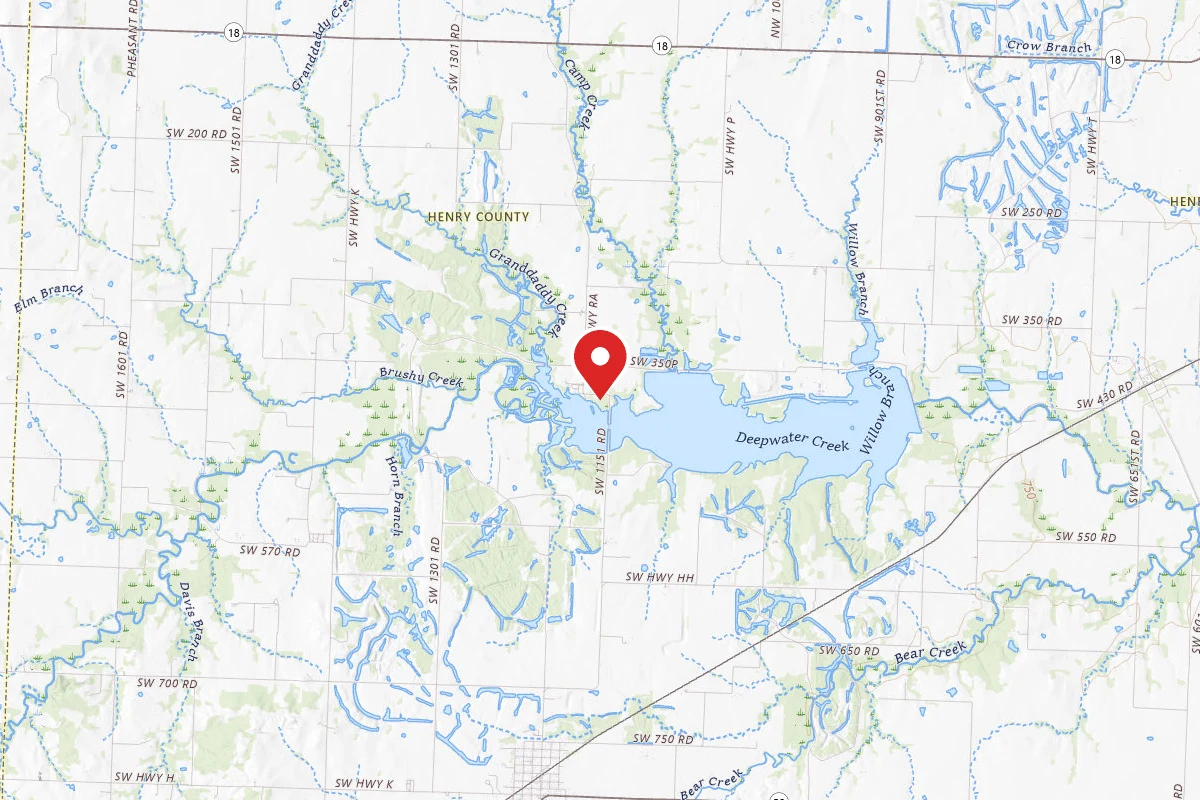 Montrose Missouri Conservation Area Dispersed Camping