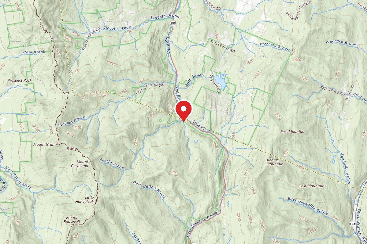 Green Mountain National Forest FR25 - Dispersed Camping