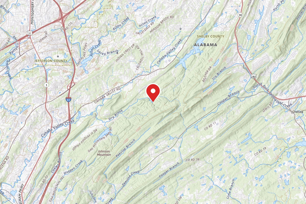 Oak Mountain State Park Campground - Backcountry Site