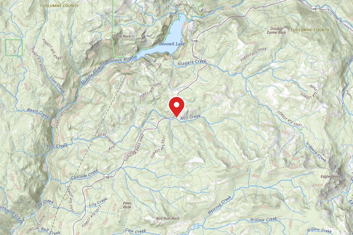 Mill Creek Campground - Stanislaus NF
