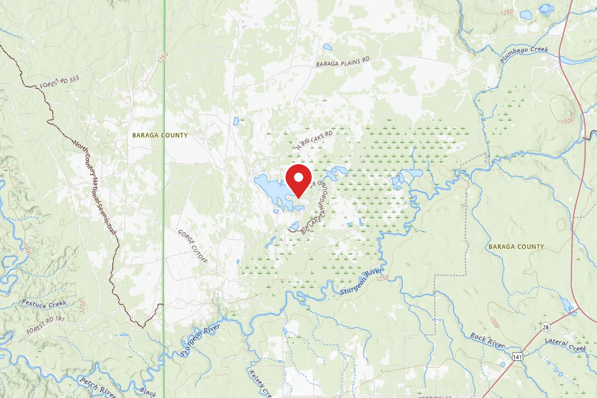 Big Lake State Forest Campground