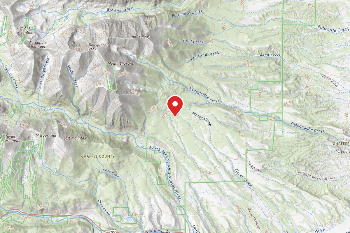 Mount Shavano Dispersed Camping
