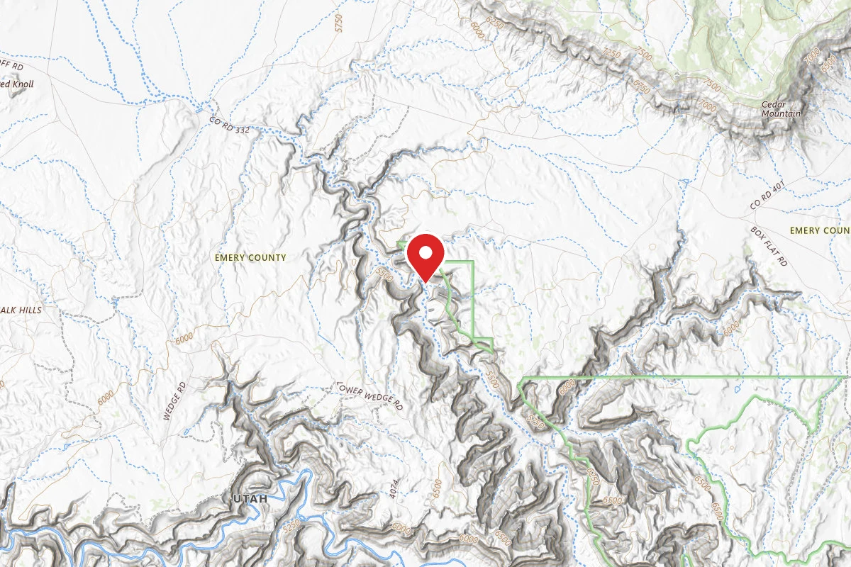 Buckhorn Draw Dispersed Campsite #17