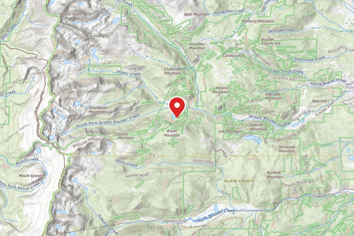 Lost Lake Trail Backcountry Camping Nederland