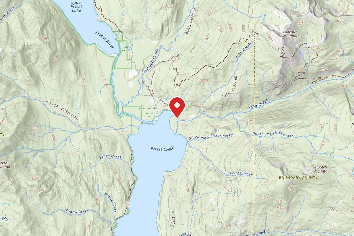 Priest Lake State Park Lionhead Campground