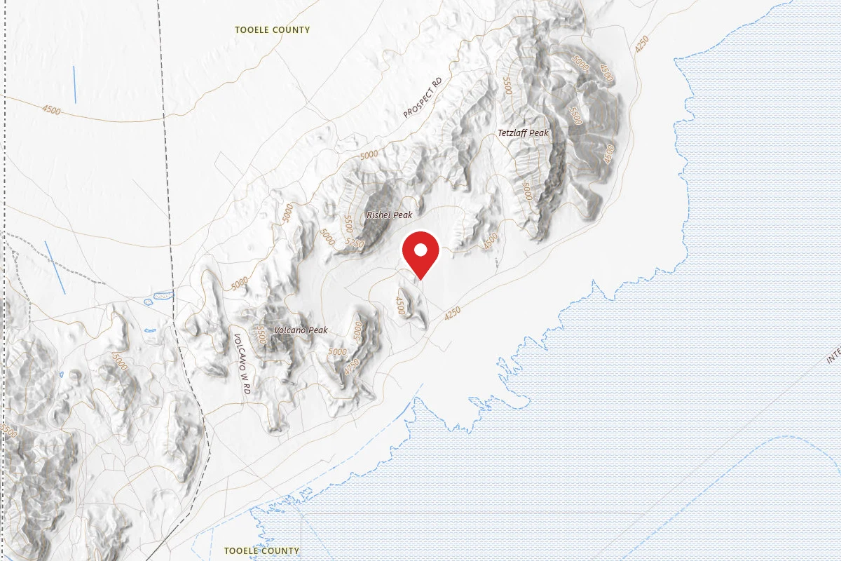 Dispersed Site at the Base of A Hill - BLM