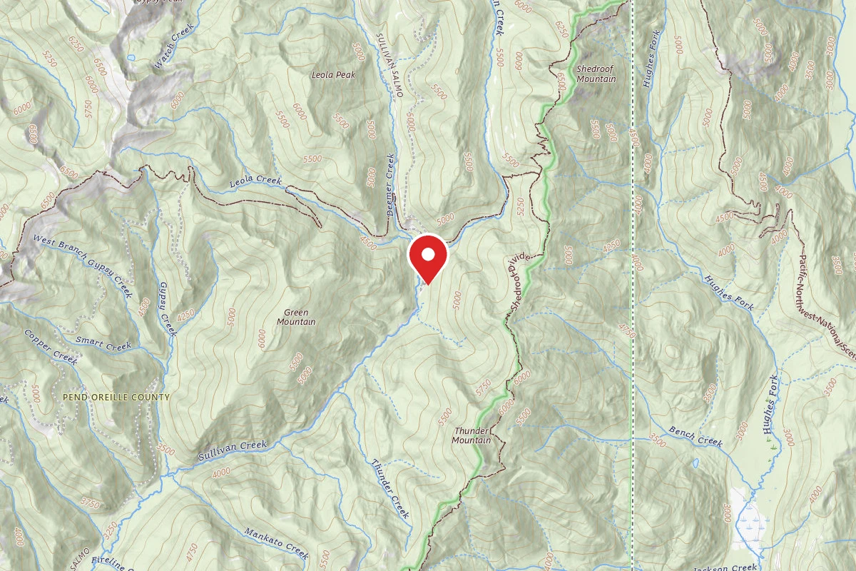 Thunder Creek Trailhead #526