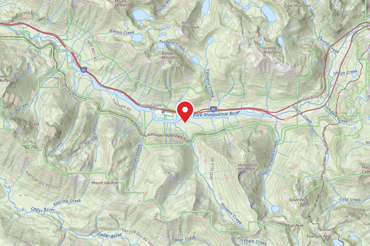 South Fork Snoqualmie River Dispersed Site
