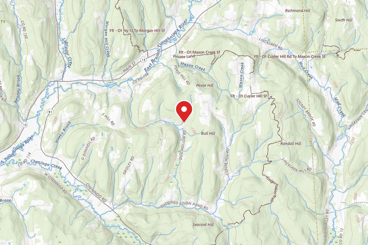 Tentrr Signature Site - Christmas tree farm hideaway pond Delight! And Winter Escape!!