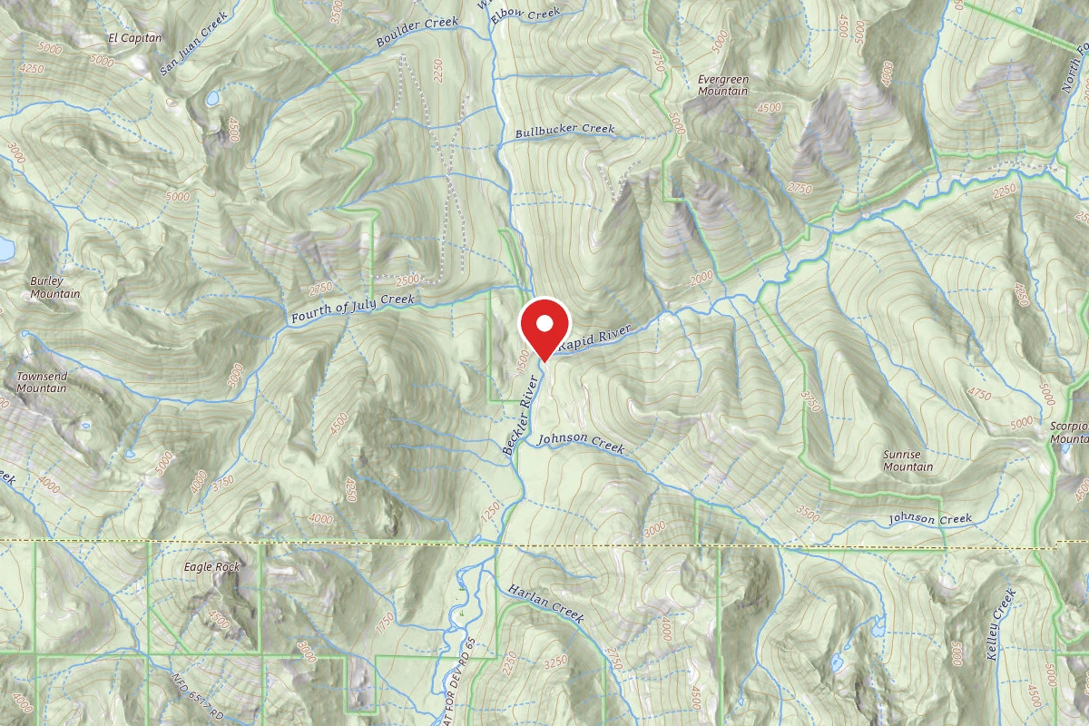 Dispersed Camping Beckler Creek