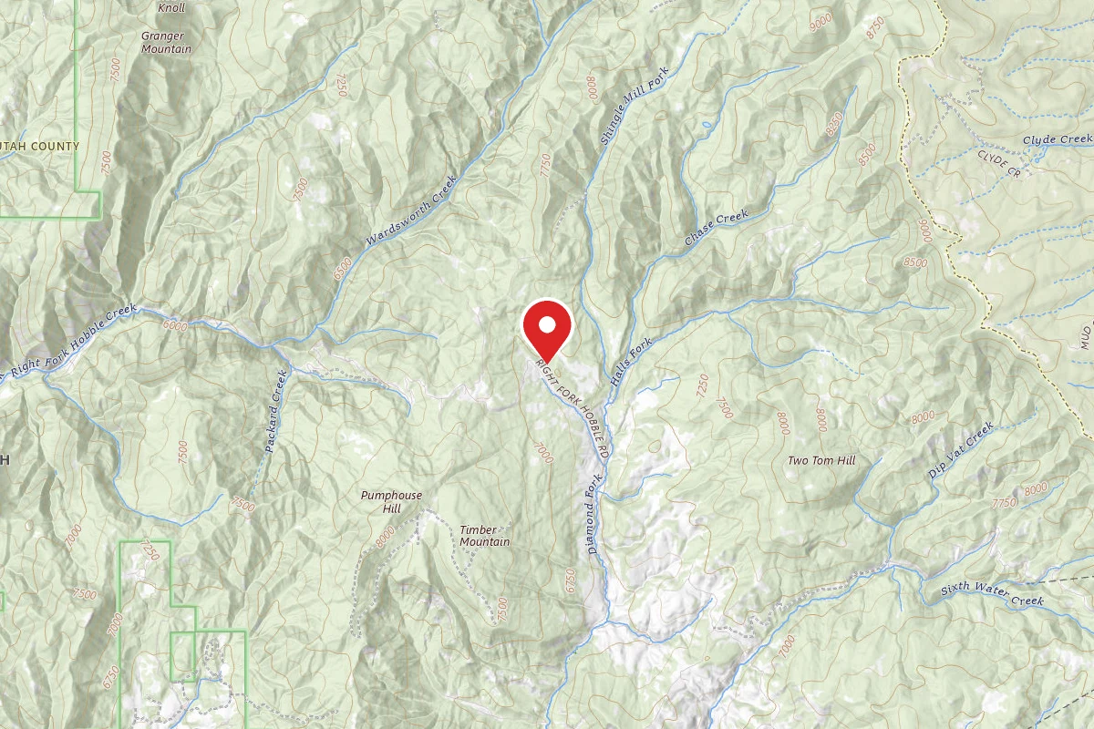 Dispersed Camping on Hobble Creek Road