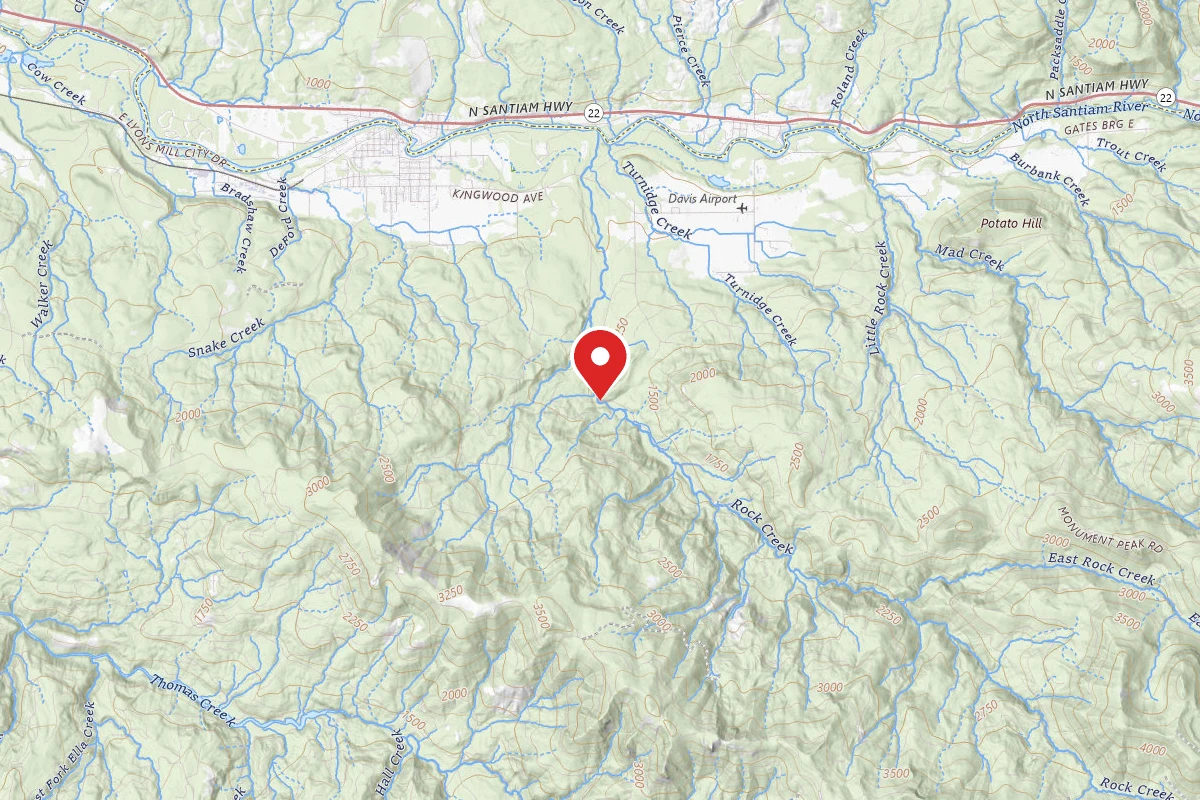 Santiam State Forest Rock Creek Campsites