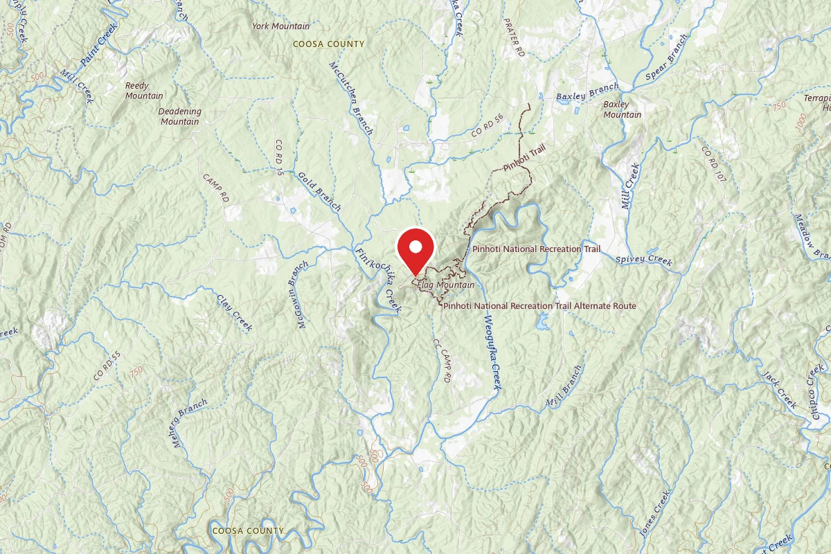 Weogufka State Forest Flagg Mtn