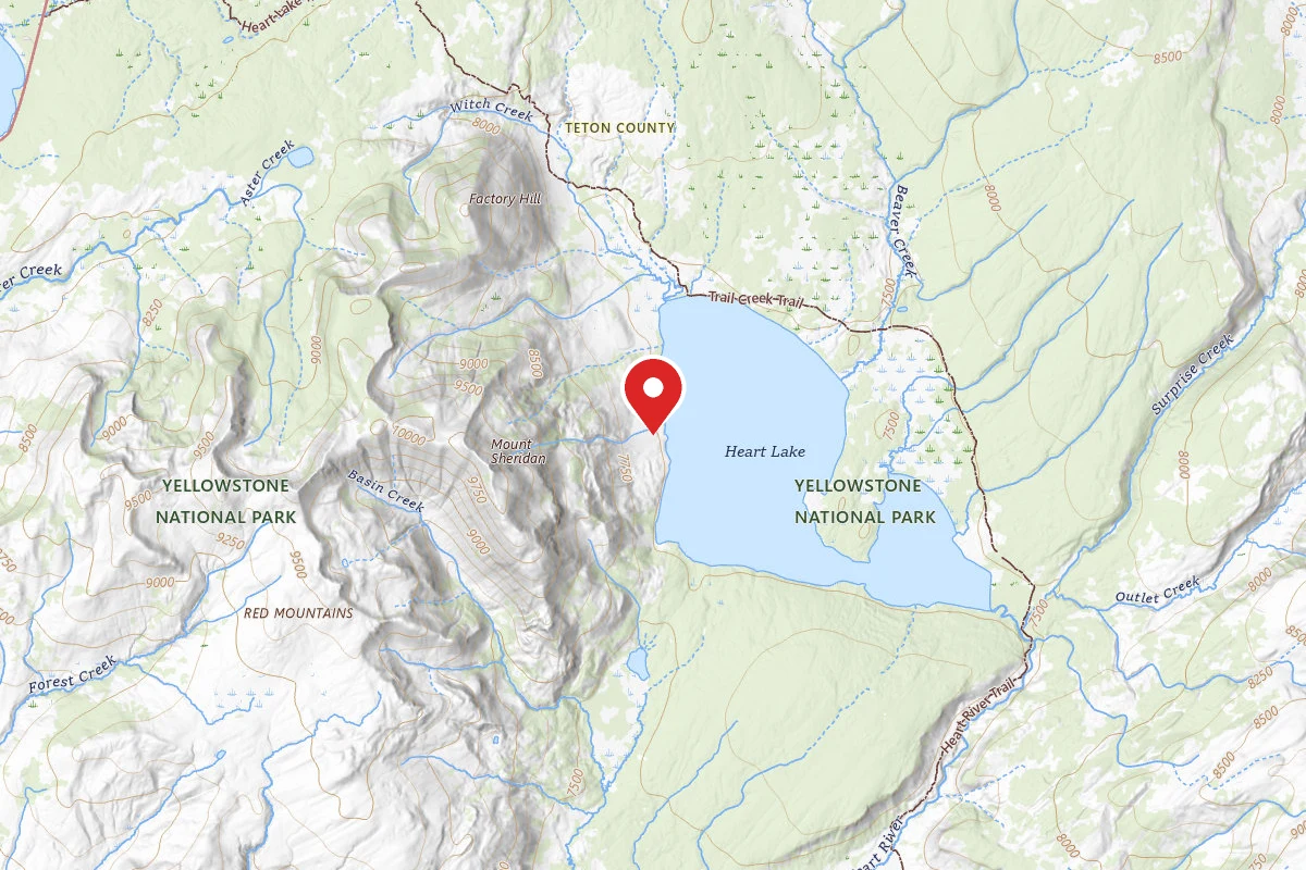 Heart Lake Backcountry Campsite - Sheridan Creek