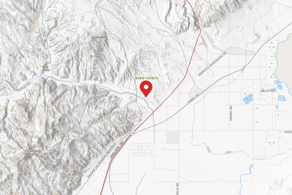 BLM Jawbone Canyon Dispersed Site