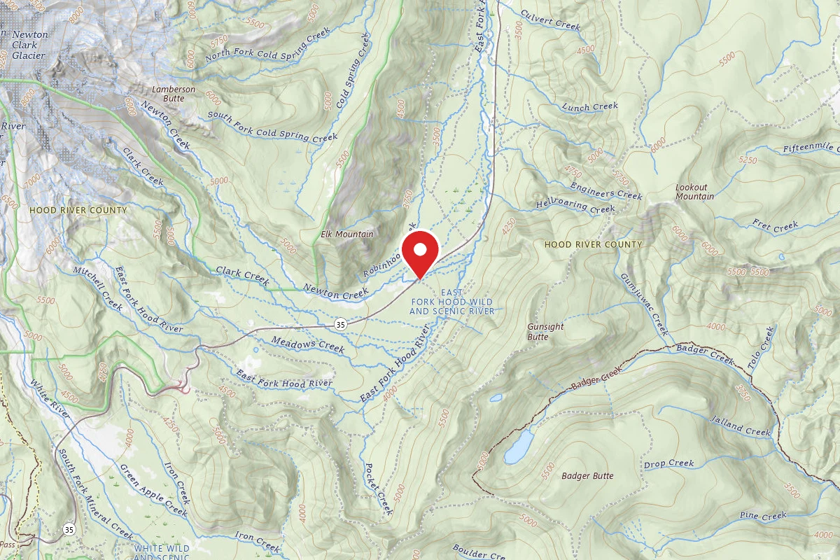 Pocket Creek Trailhead Snowpark