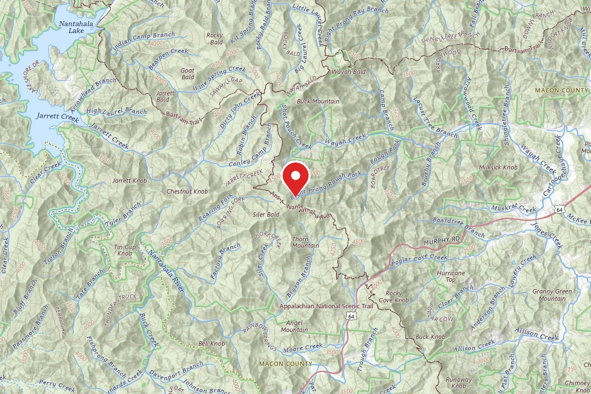 Siler Bald Trail Shelter TR 373
