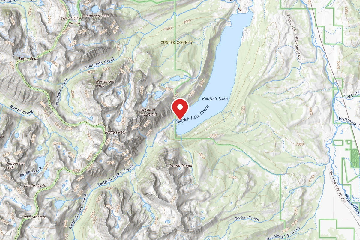 Redfish Inlet Trailhead