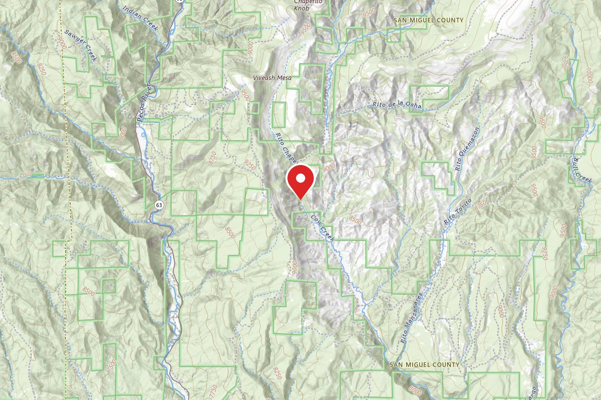 Cow Creek Dispersed Camping Area