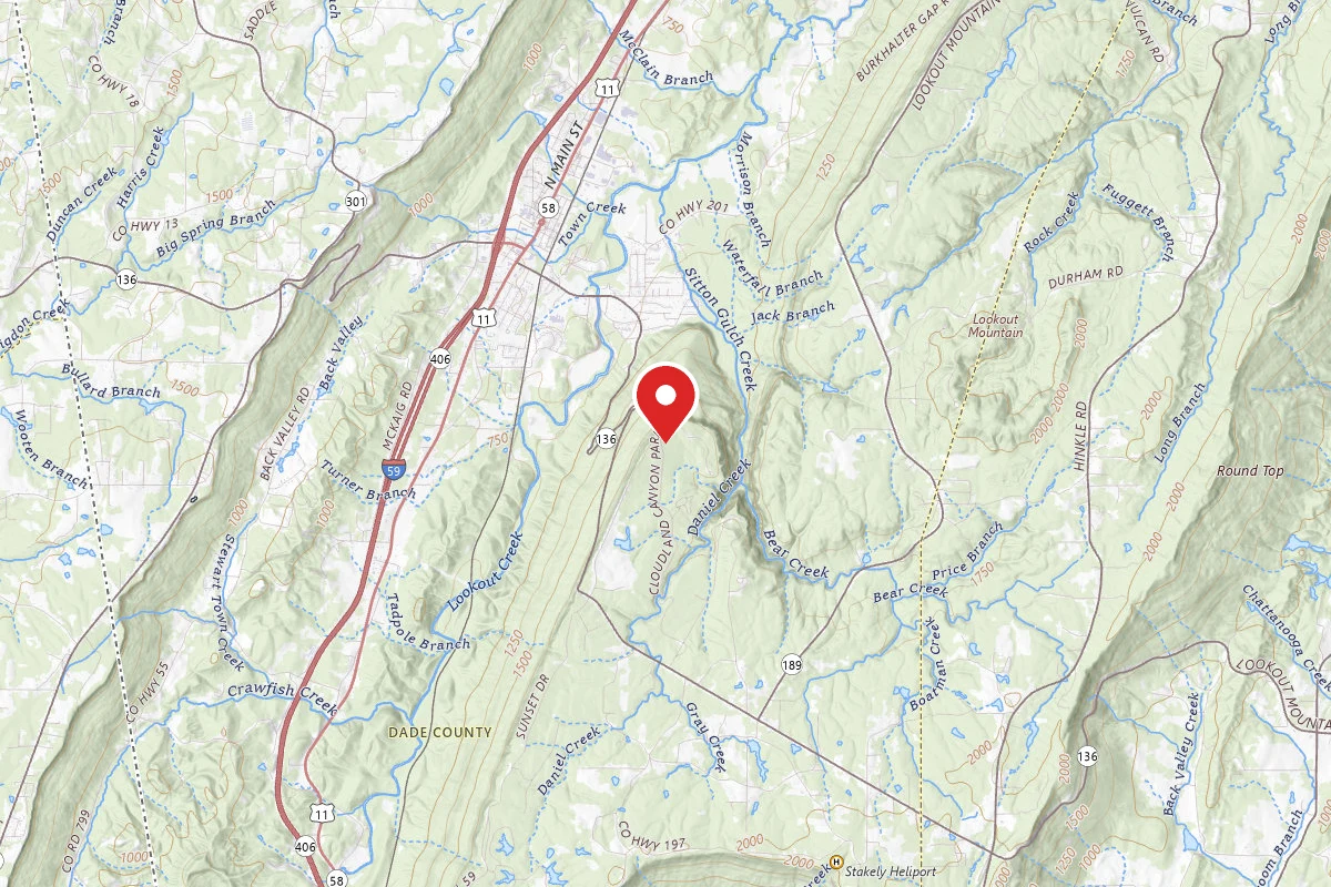 Cloudland Canyon State Park - Walk-in Sites