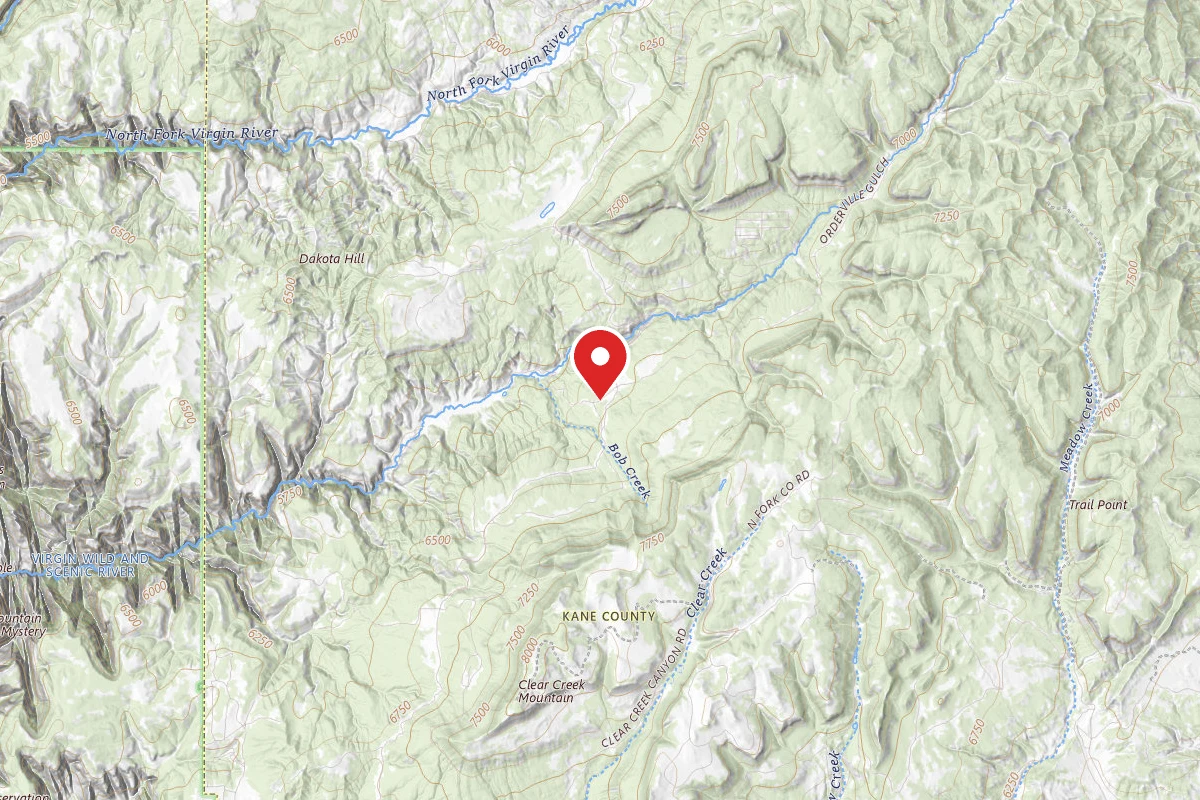 Orderville Gulch Trailhead