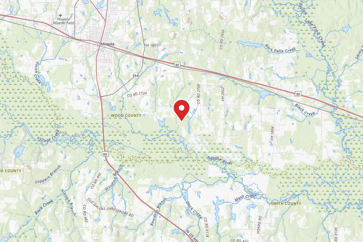 Greer Hill - Mineola Nature Preserve Campground C
