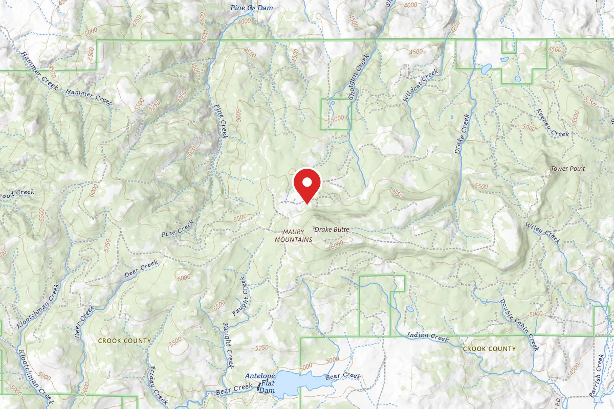 Ochoco NF-Maury Mountains Area