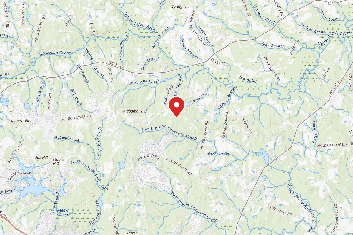 Anderson Creek County Park- Dispersed Camping