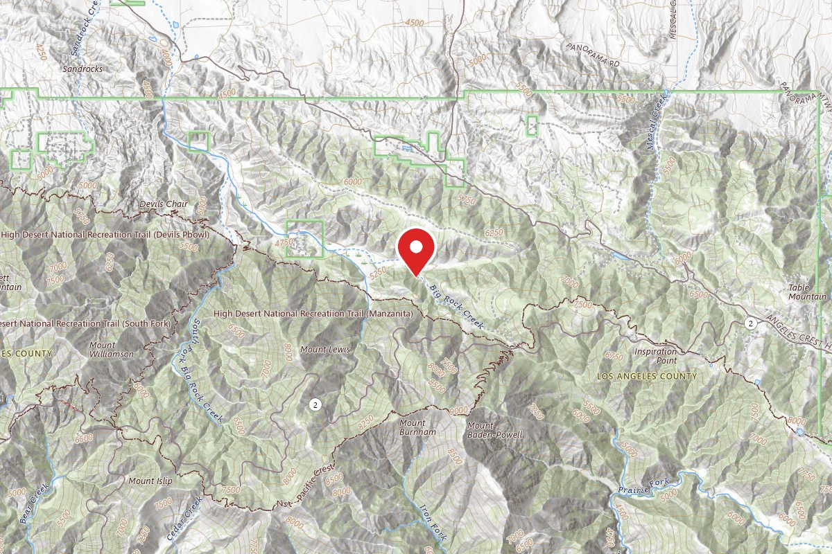 Angeles National Forest Big Rock Campground