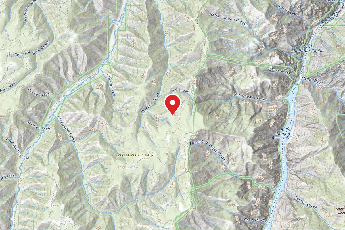 PO Saddle Trailhead