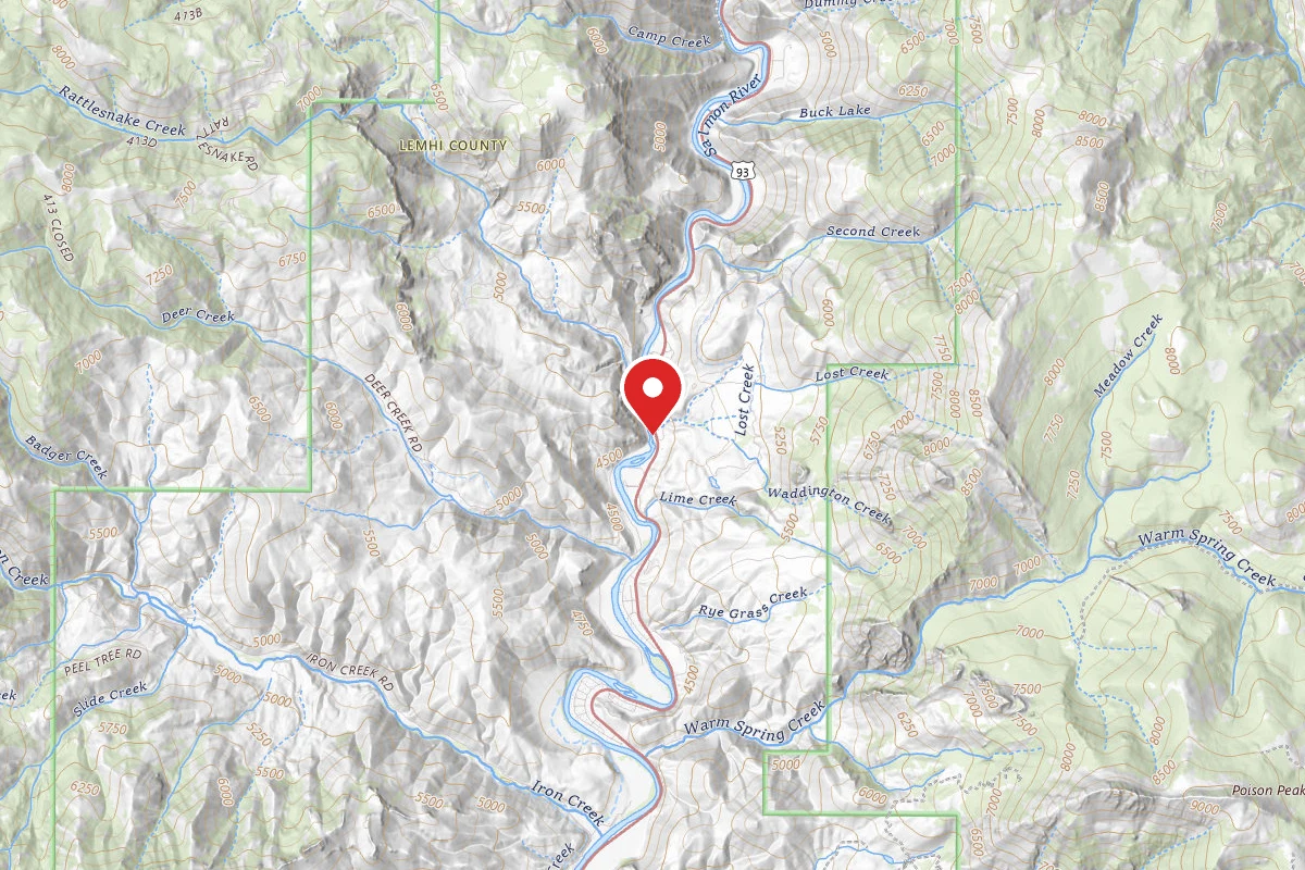 Waddington Creek Primitive Campsite