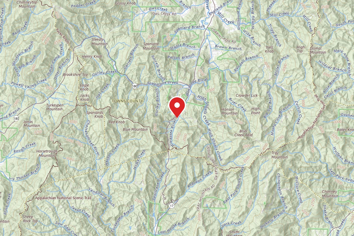 High Shoals Falls Trail Dispersed