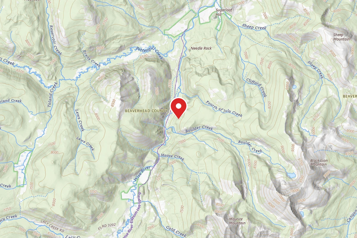 Beaverhead National Forest Boulder Creek Campground and Picnic Area