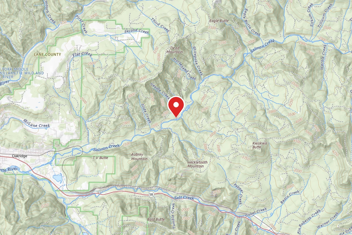 Salmon Creek Falls Campground