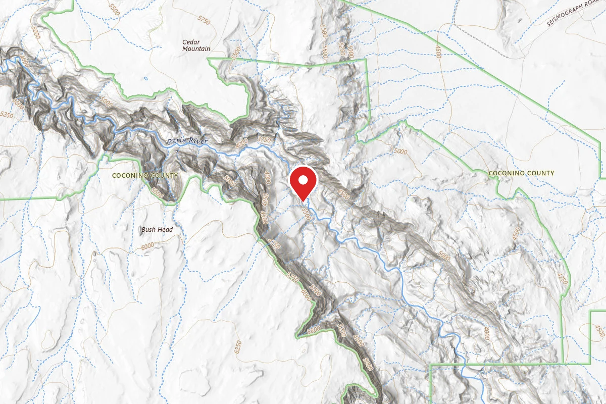 Paria Canyon Wilderness - Final Designated Campsite Before Lee's Ferry
