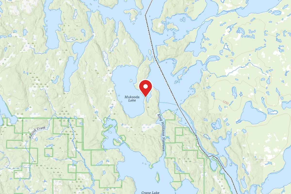 Mukooda Lake Campground of Voyageurs National Park