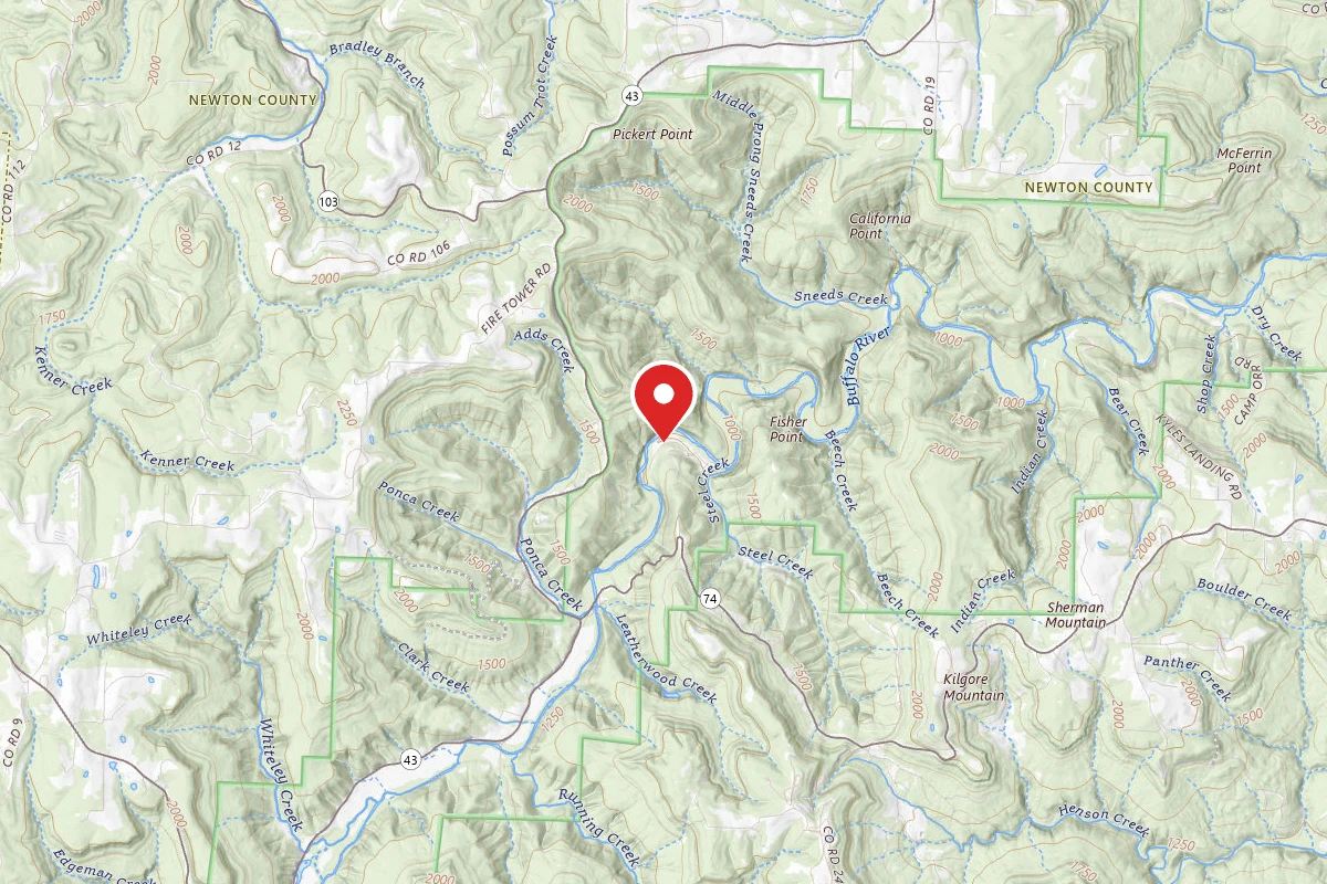 Steel Creek Campground - Buffalo National River