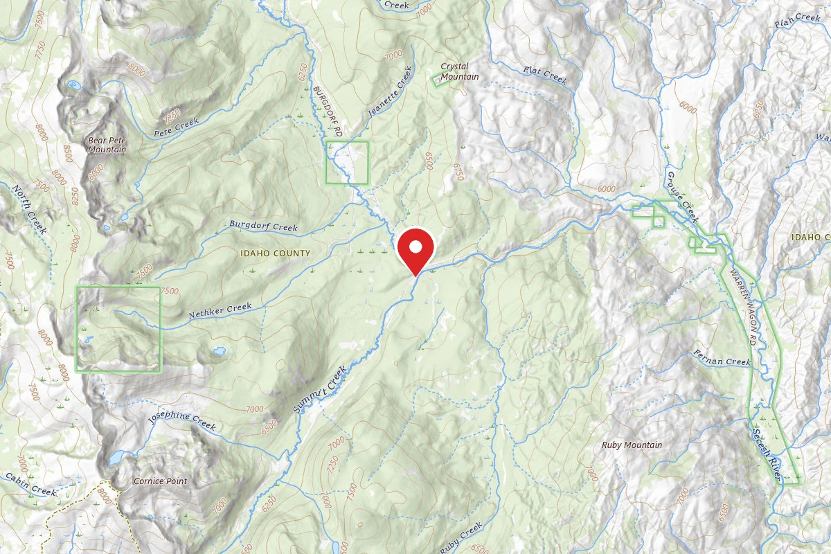 Ruby Meadows Trailhead