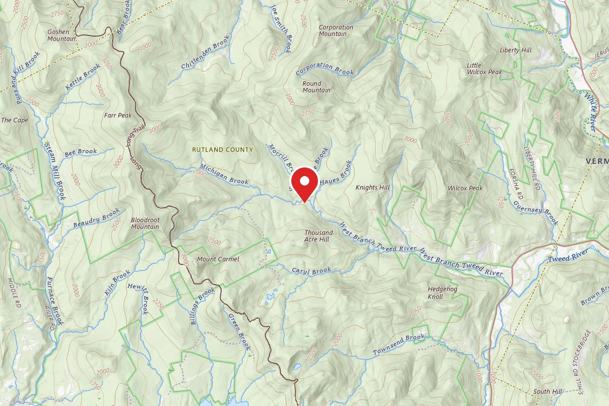 Michigan Brook Road Camping - Green Mtn Ntnl Forest