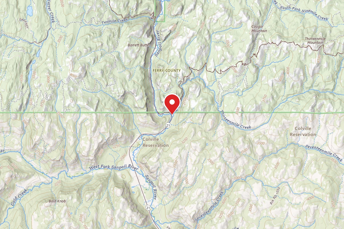 Thirteen Mile Trailhead