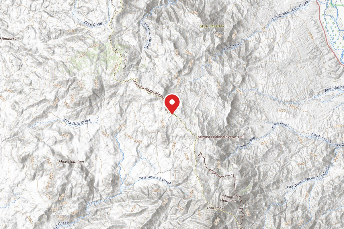 Four Peaks Dispersed Camping