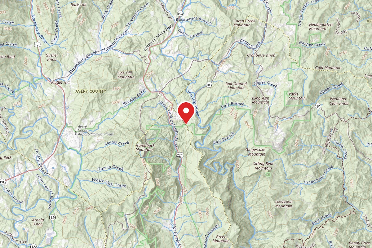 Linville Gorge Wilderness Dispersed Camping--Western Section, NC 128 he