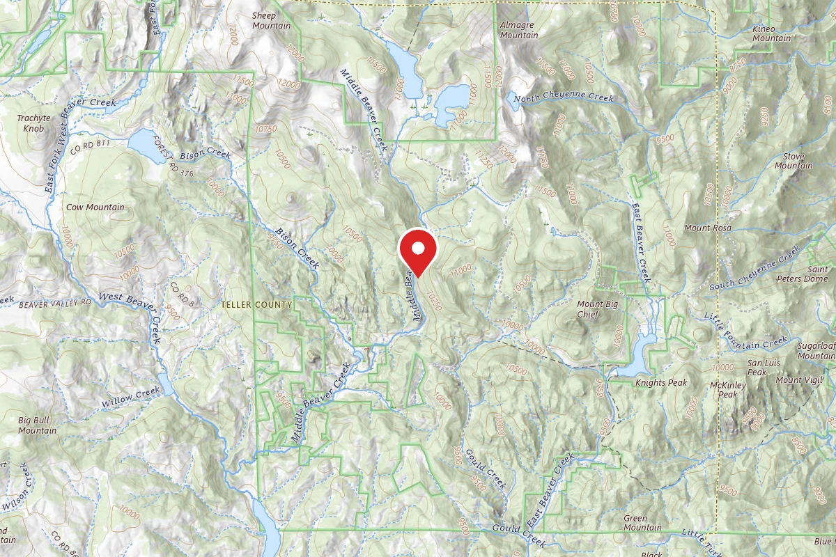 Gold Camp Road/Forest Service Road 376 Dispersed