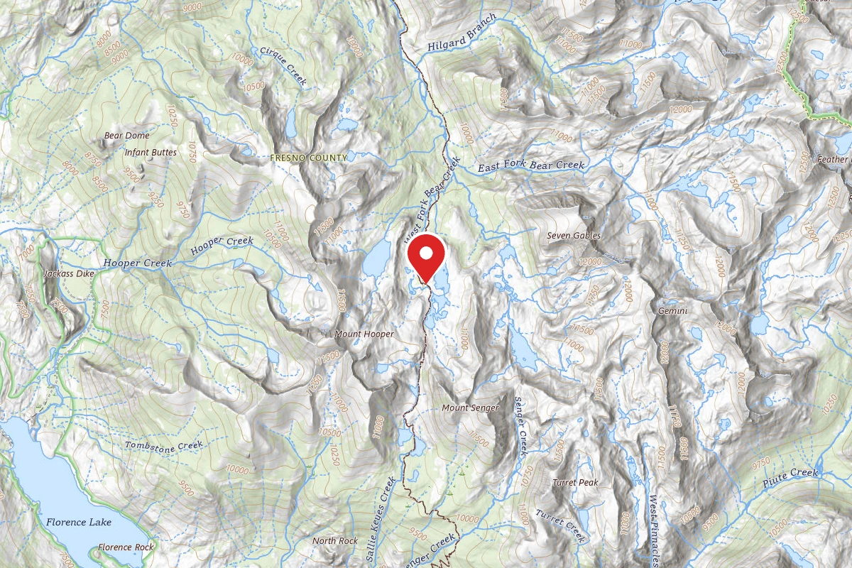 Marie Lake, John Muir Trail