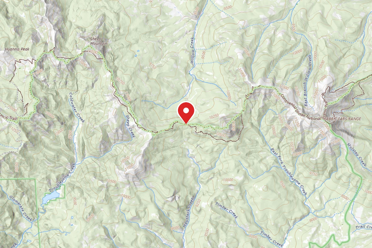Troublesome Pass Trailhead