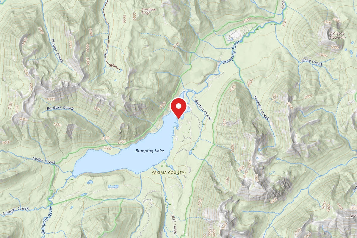 Bumping Lake Picnic Area/Boating Site
