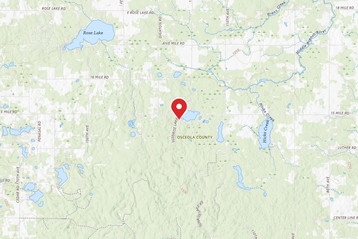 Sunrise Lake State Forest Campground