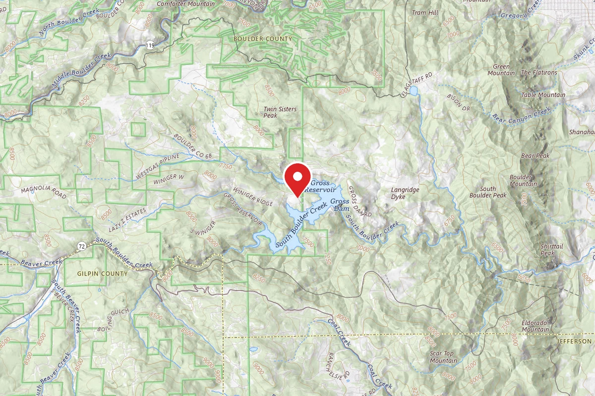 Winiger Ridge at Gross Reservoir