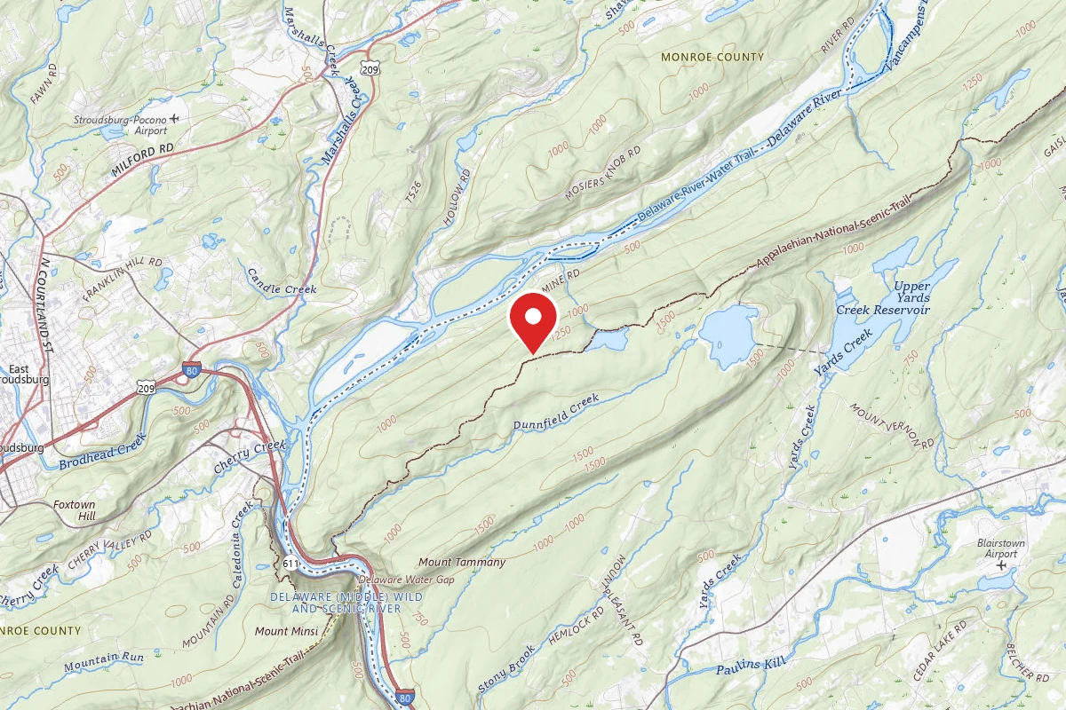 Appalachian Trail- Designated Backpacker Campsite 2